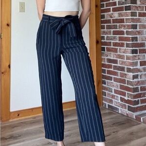 Wilfred Navy Pinstripe Women's Pants
